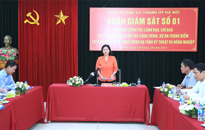 Giao trách nhiệm cụ thể đối với từng dự án, công trình trọng điểm