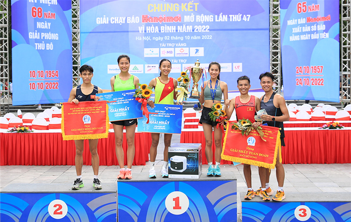 1500 VĐV tranh tài Chung kết Giải chạy Báo Hànộimới mở rộng lần thứ 47 