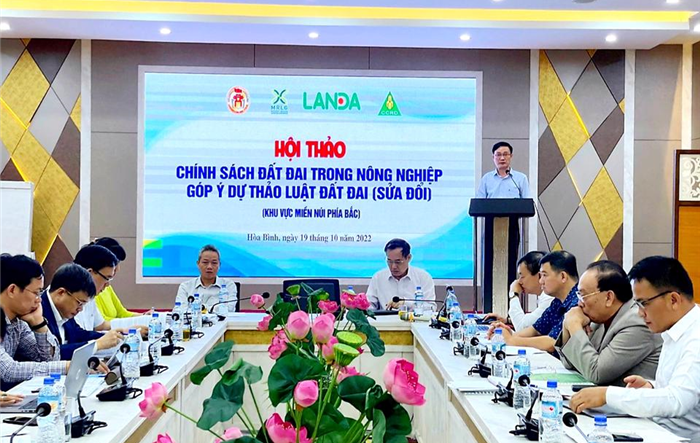 Hội thảo khoa học “Chính sách đất đai trong nông nghiệp - Góp ý Dự thảo Luật Đất đai 2013 sửa đổi”