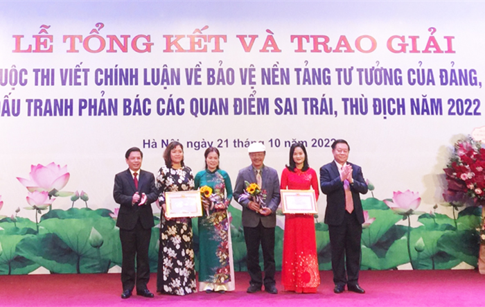 1.108 bài dự thi cuộc thi viết chính luận  Bảo vệ nền tảng tư tưởng của Đảng