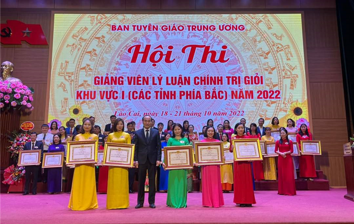 Thị xã Sơn Tây tham gia Hội thi Giảng viên lý luận chính trị giỏi khu vực I (các tỉnh phía Bắc) năm 2022