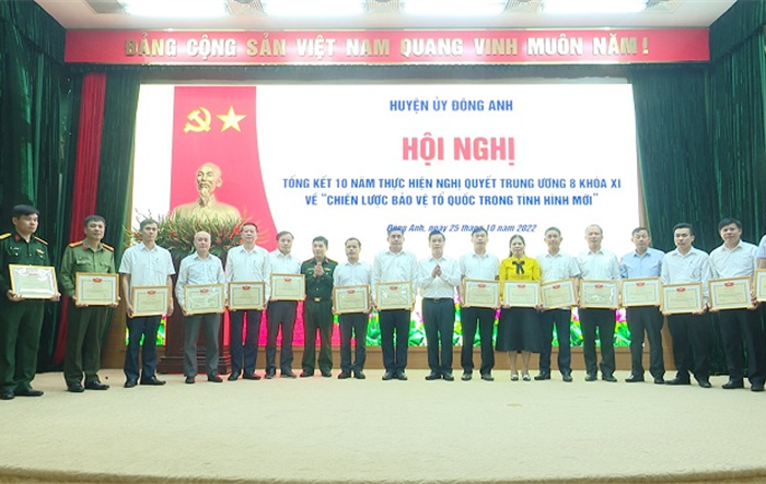 Huyện uỷ Đông Anh tổng kết 10 năm thực hiện Nghị quyết Trung ương 8 khóa XI 