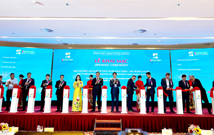 Khai mạc Hội chợ triển lãm công nghệ năng lượng – môi trường Hà Nội năm 2022