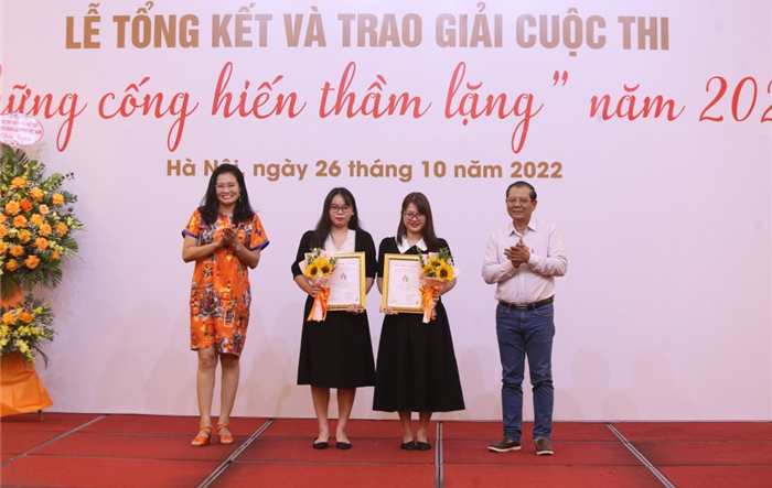 Tổng kết và trao giải cuộc thi “Những cống hiến thầm lặng” năm 2022