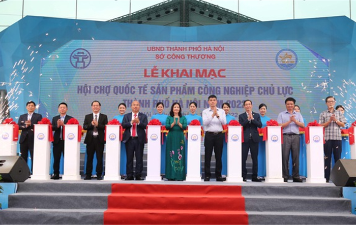 Lễ khai mạc “Hội chợ quốc tế sản phẩm công nghiệp chủ lực thành phố Hà Nội năm 2022”