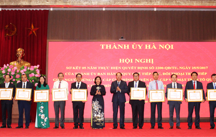 Gắn trách nhiệm người đứng đầu cấp ủy, chính quyền với kết quả tiếp xúc, đối thoại, giải quyết kiến nghị của nhân dân