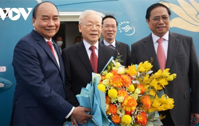 Tổng Bí thư Nguyễn Phú Trọng lên đường thăm chính thức nước Cộng hòa nhân dân Trung Hoa