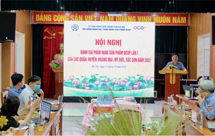 Thành phố Hà Nội đánh giá, phân hạng 47 sản phẩm OCOP đợt 2 năm 2022