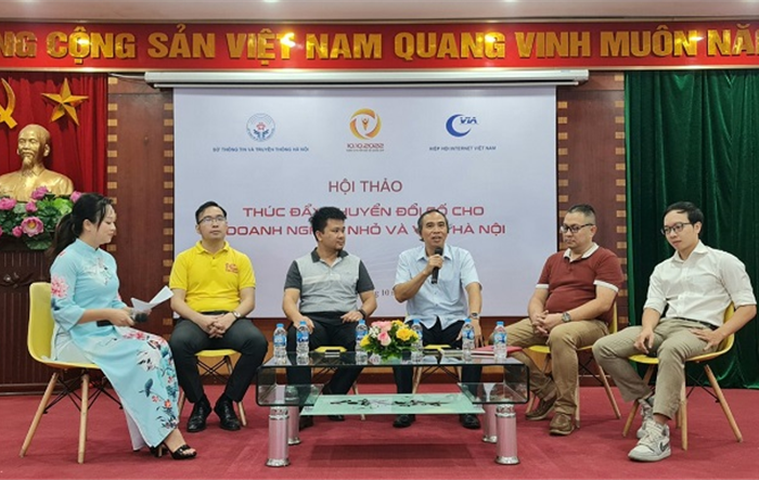 Hội thảo “Thúc đẩy chuyển đổi số cho doanh nghiệp nhỏ và vừa Hà Nội”