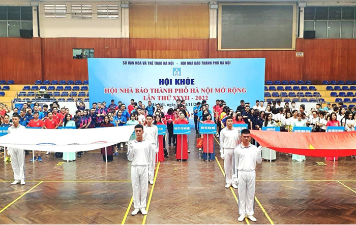 Khai mạc Hội khoẻ Hội Nhà báo lần thứ XXVII