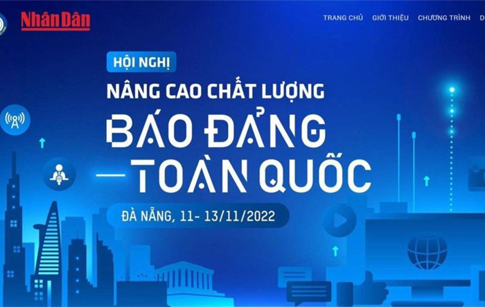 Hội nghị "Nâng cao chất lượng báo Đảng toàn quốc" sẽ diễn ra vào ngày 12-11