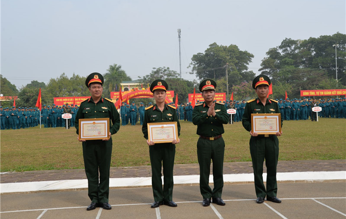 Bế mạc Hội thao Quốc phòng lực lượng Dân quân tự vệ và Hội thao Trung đội dân quân cơ động