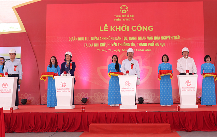 Hoàn thành Khu lưu niệm Anh hùng dân tộc, Danh nhân văn hóa thế giới Nguyễn Trãi vào năm 2024