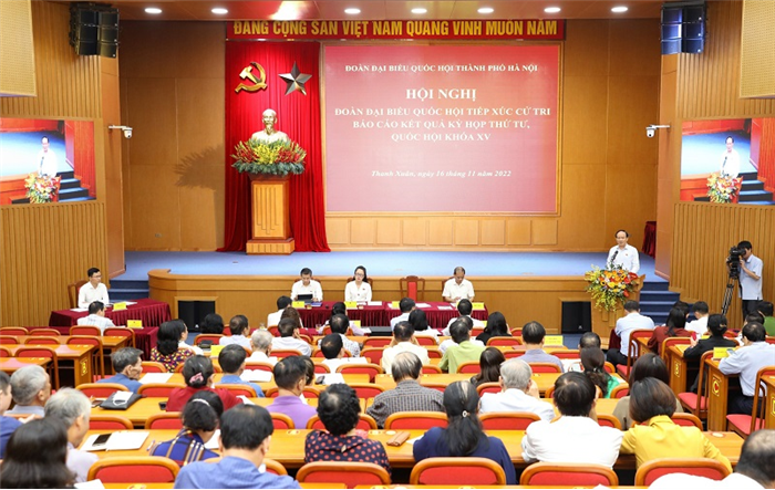 Chủ tịch HĐND thành phố Nguyễn Ngọc Tuấn tiếp xúc cử tri sau kỳ họp thứ 4, Quốc hội khóa XV