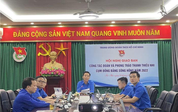 Cụm Đồng bằng sông Hồng giao ban công tác đoàn và phong trào thiếu nhi