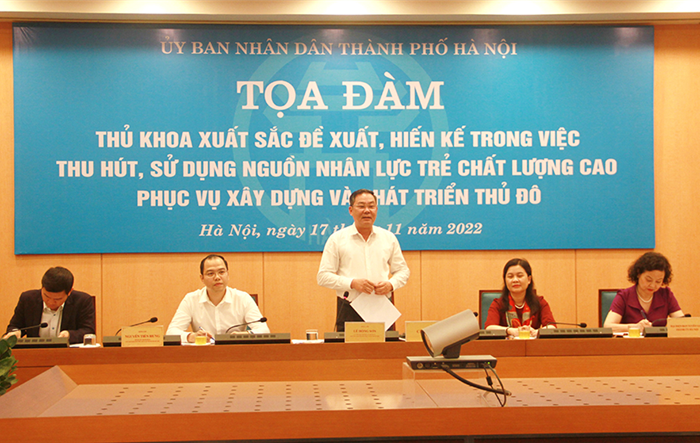 Các thủ khoa đề xuất ý kiến tâm huyết thu hút nhân tài, xây dựng Thủ đô