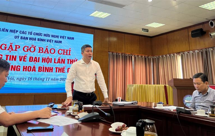 Tổ chức Đại hội Hội đồng Hòa bình Thế giới lần thứ 22 tại Việt Nam