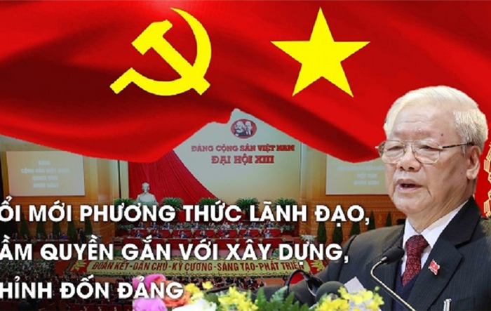 Tiếp tục đổi mới phương thức lãnh đạo của Đảng đối với hệ thống chính trị trong giai đoạn mới