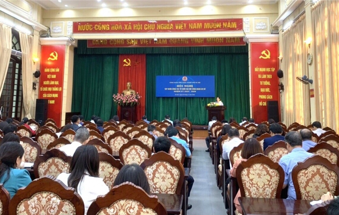 Hội nghị tập huấn công tác tổ chức Đại hội Công đoàn cơ sở, nhiệm kỳ 2023-2028