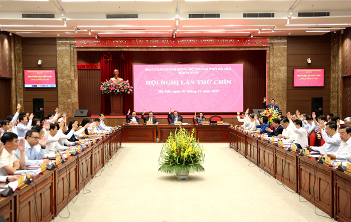 Khai mạc Hội nghị lần thứ mười, Ban Chấp hành Đảng bộ thành phố Hà Nội khóa XVII