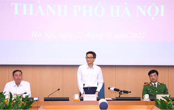 Phó Thủ tướng Chính phủ Vũ Đức Đam: Cần chính thức khởi động việc xây dựng cơ sở dữ liệu dùng chung