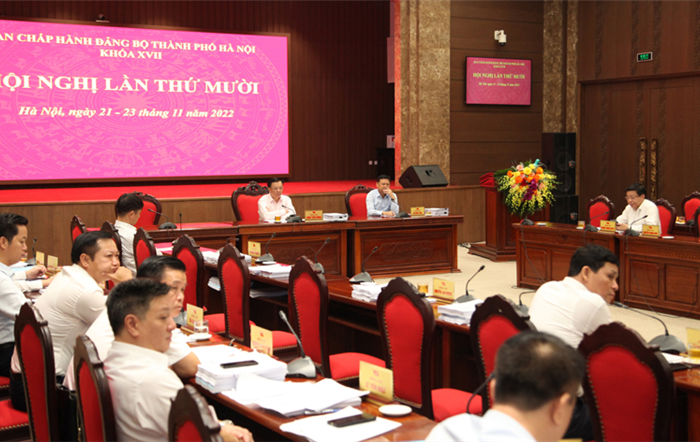 Hội nghị lần thứ mười, Ban Chấp hành Đảng bộ thành phố Hà Nội khóa XVII:    Tăng cường trách nhiệm cá nhân, tập trung thực hiện nhiệm vụ cấp bách 