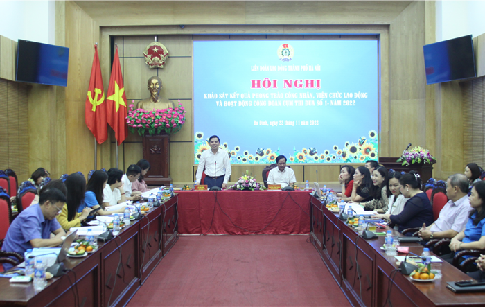Cụm thi đua số 1 Liên đoàn Lao động thành phố: Khẩn trương triển khai tổ chức các hoạt động Tết nguyên đán Quý Mão 2023