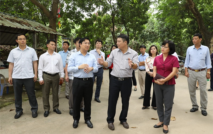  Khảo sát thực hiện các công trình tu bổ di tích, nâng cấp hệ thống y tế tại huyện Chương Mỹ