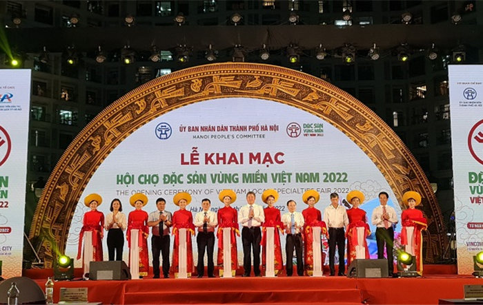 Khai mạc Hội chợ Đặc sản vùng miền Việt Nam 2022