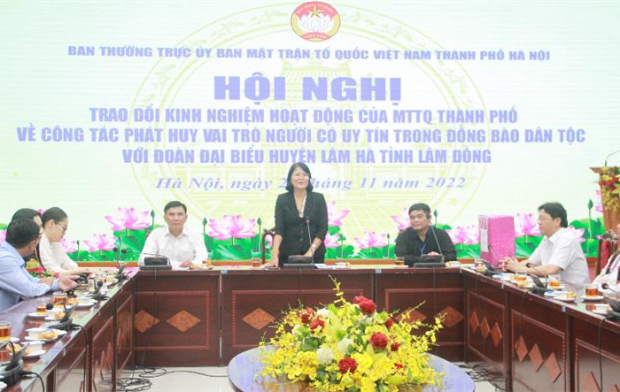 Phát huy vai trò người có uy tín của đồng bào các dân tộc thiểu số
