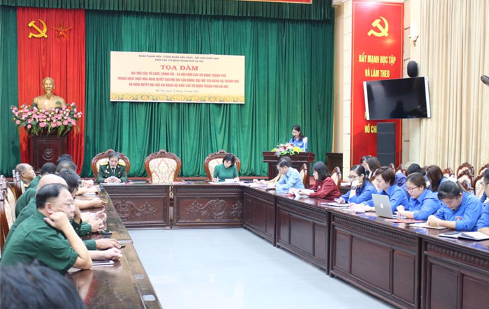Phát huy vai trò của tổ chức chính trị - xã hội Khối các cơ quan thành phố trong hiện thực hóa Nghị quyết XIII của Đảng, Nghị quyết Đại hội XVII Đảng bộ thành phố và Nghị quyết Đại hội XIII Đảng bộ Khối