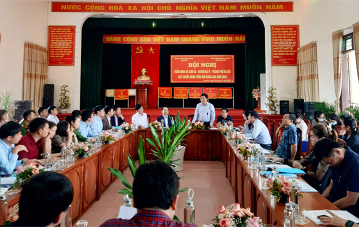 Ba xã Sơn Đà, Tản Hồng, Vạn Thắng (huyện Ba Vì) đủ điều kiện về đích nông thôn mới nâng cao