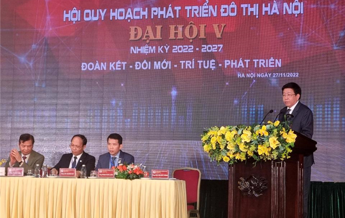 Đại hội lần thứ V Hội Quy hoạch phát triển đô thị Hà Nội, nhiệm kỳ 2022-2027
