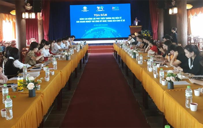 Tọa đàm “Nâng cao năng lực phát triển thương mại điện tử cho doanh nghiệp thủ công mỹ nghệ trong nền kinh tế số”