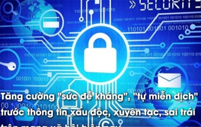 Tăng cường sức đề kháng, tự “miễn dịch" trước thông tin xấu độc, xuyên tạc, sai trái trên mạng xã hội hiện nay