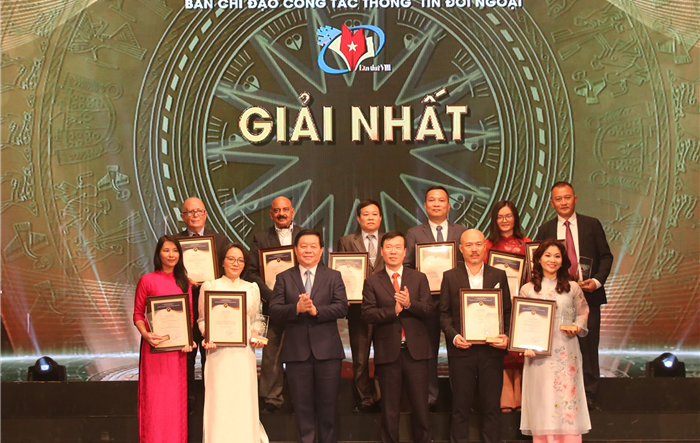 112 tác phẩm, sản phẩm xuất sắc đoạt Giải thưởng toàn quốc về thông tin đối ngoại lần thứ VIII