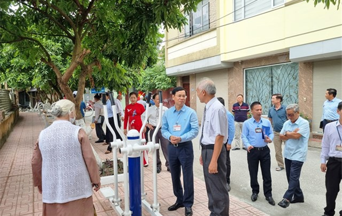 Ấn tượng “Dân vận khéo” trong chỉnh trang đô thị ở quận Long Biên