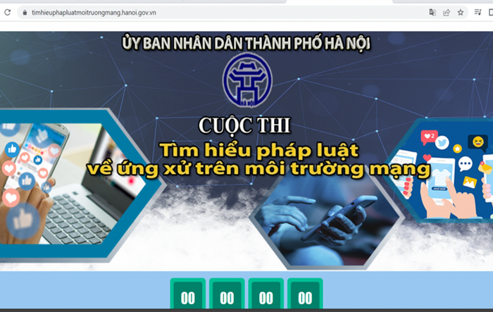 Trao 43 giải cuộc thi “Tìm hiểu pháp luật về ứng xử trên môi trường mạng”