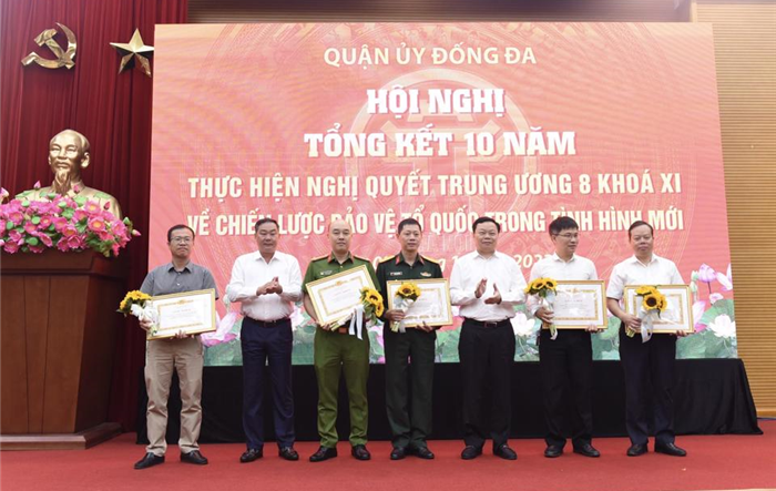 Quận Đống Đa: Tăng cường củng cố nền quốc phòng toàn dân và an ninh nhân dân