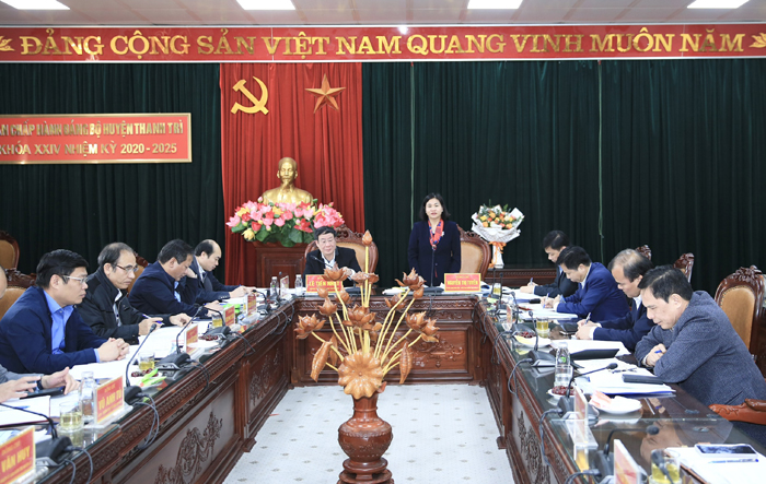 Huyện Thanh Trì cần khẳng định quyết tâm lên quận ngay trong nhiệm kỳ này