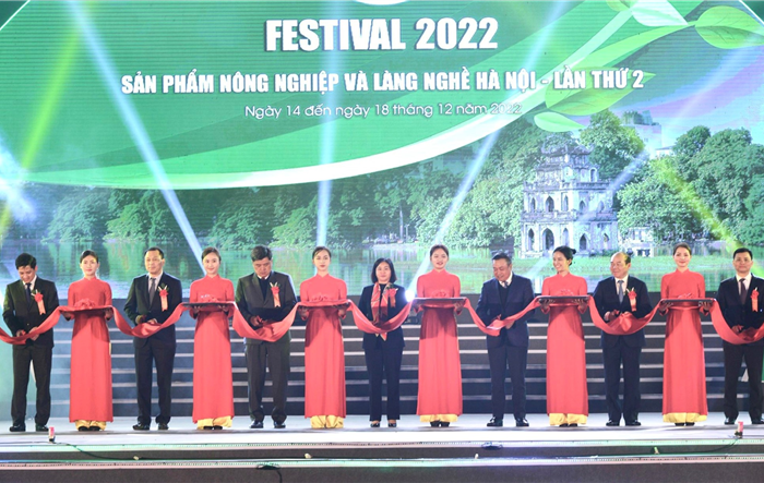Khai mạc Festival sản phẩm nông nghiệp và làng nghề Hà Nội 2022
