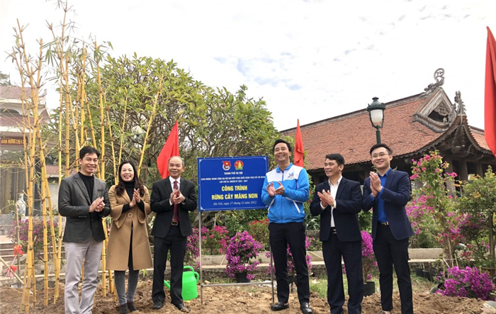 Tuổi trẻ Hà Nội phát động trồng cây xanh hưởng ứng “Ngày Thanh niên cùng hành động”