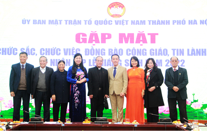 Hội nghị gặp mặt chức sắc, chức việc, đồng bào Công giáo, Tin lành trên địa bàn Thủ đô