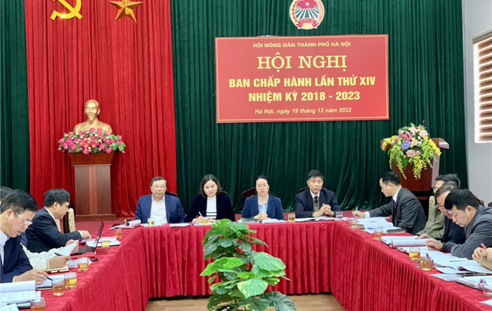Hội nghị lần thứ 14, Ban Chấp hành Hội Nông dân thành phố Hà Nội nhiệm kỳ 2018 - 2023