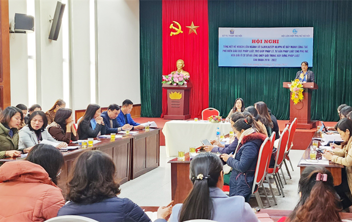 Đẩy mạnh công tác phổ biến, giáo dục pháp luật, trợ giúp pháp lý, tư vấn pháp luật cho phụ nữ