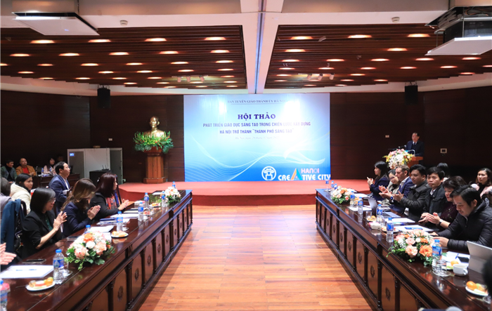 Phát triển giáo dục sáng tạo trong chiến lược xây dựng Hà Nội trở thành “Thành phố sáng tạo”