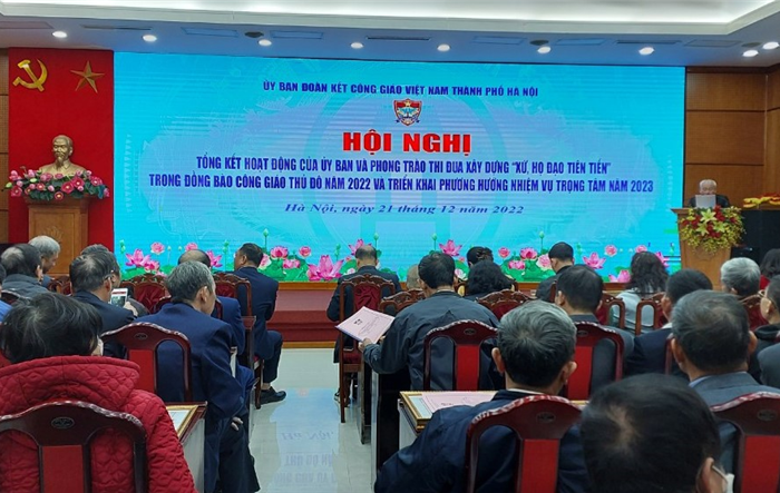 Ủy ban Đoàn kết Công giáo Việt Nam thành phố tổng kết hoạt động của Ủy ban và phong trào thi đua xây dựng “Xứ, họ đạo tiên tiến”