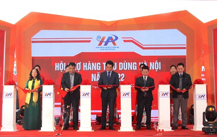 120 gian hàng tham gia Hội chợ hàng tiêu dùng Hà Nội năm 2022 