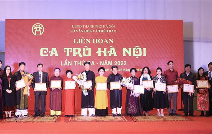Liên hoan Ca trù Hà Nội lần thứ 3 năm 2022