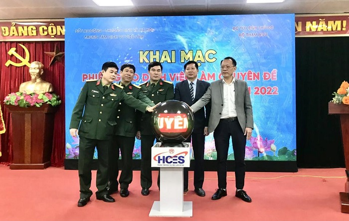 Khai mạc Phiên giao dịch việc làm chuyên đề dành cho bội đội xuất ngũ